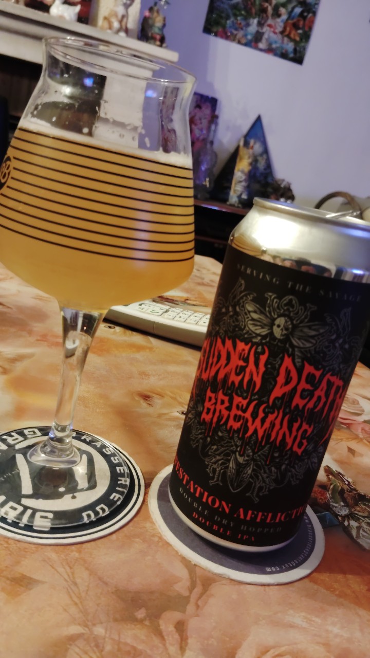 Infestation Affliction, Sudden Death Brewing Co.