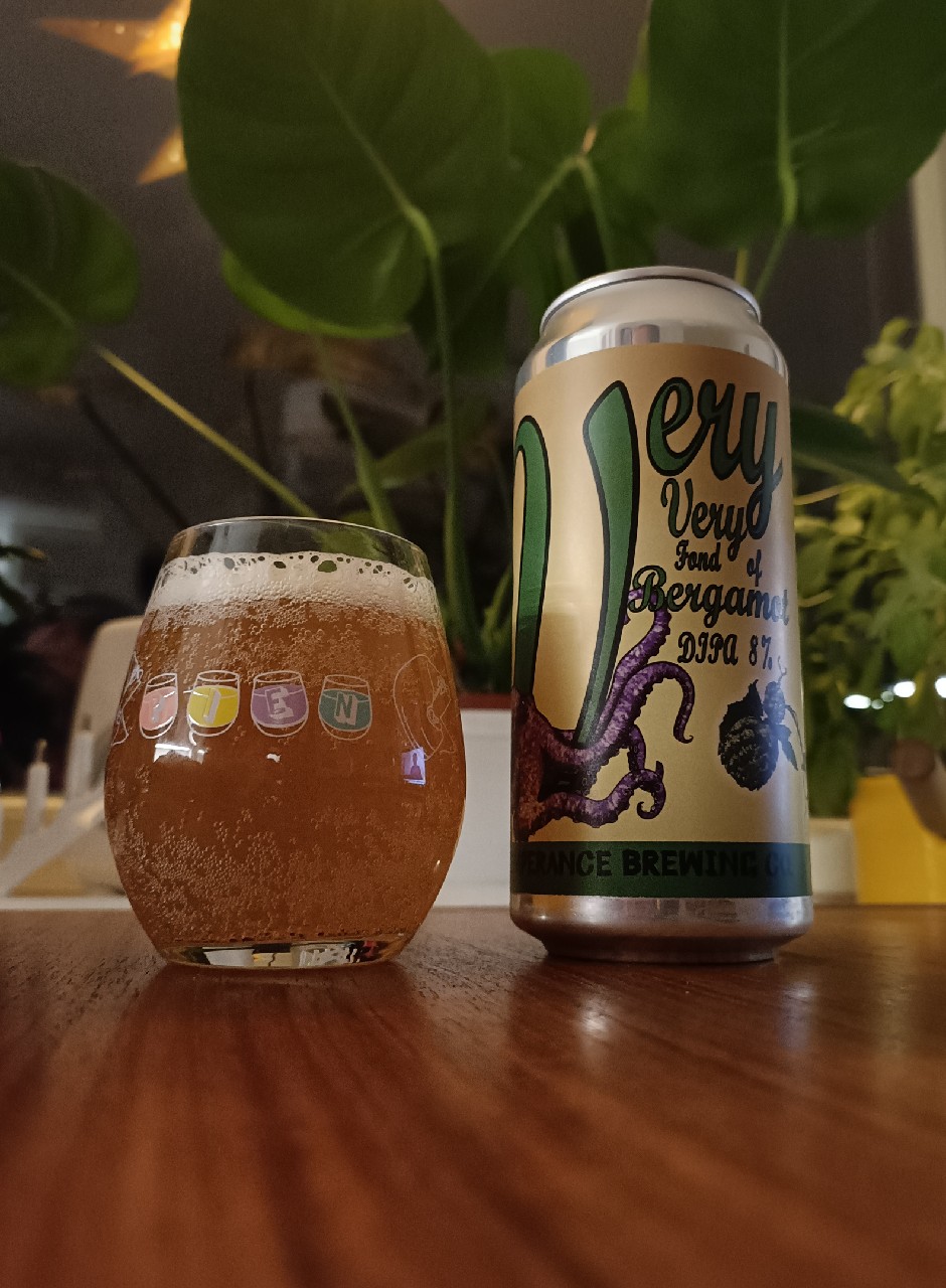 Very Very Fond Of Bergamot, Temperance Brewing Co.