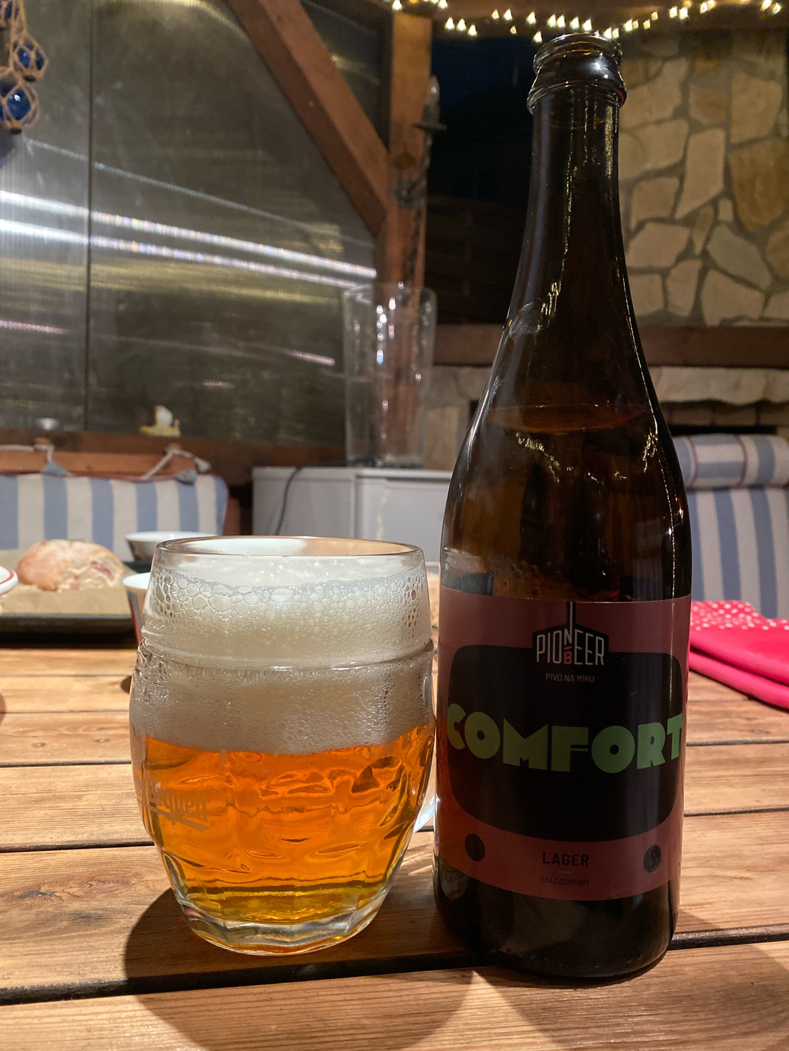 Comfort, Pioneer Beer