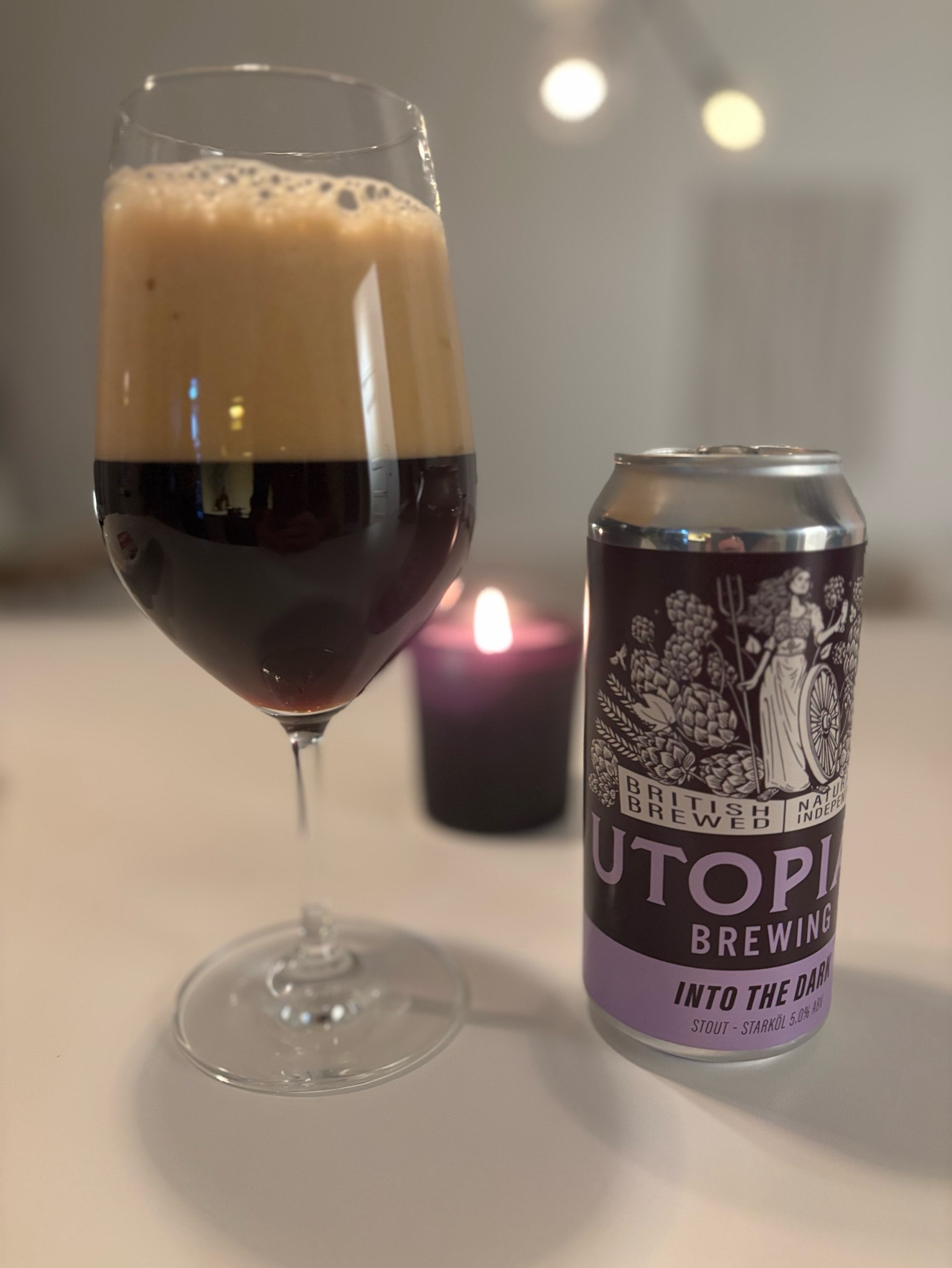Into The Dark, Utopian Brewing Ltd.
