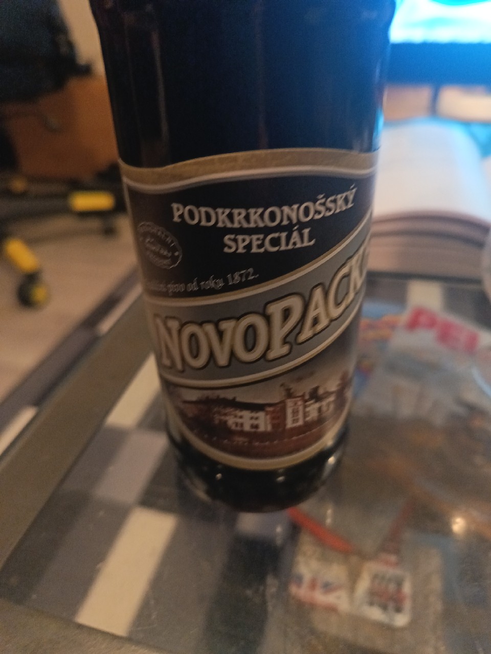 Novopacké Pivo Podkrkonošský Speciál Tmavý, Pivovar Nová Paka