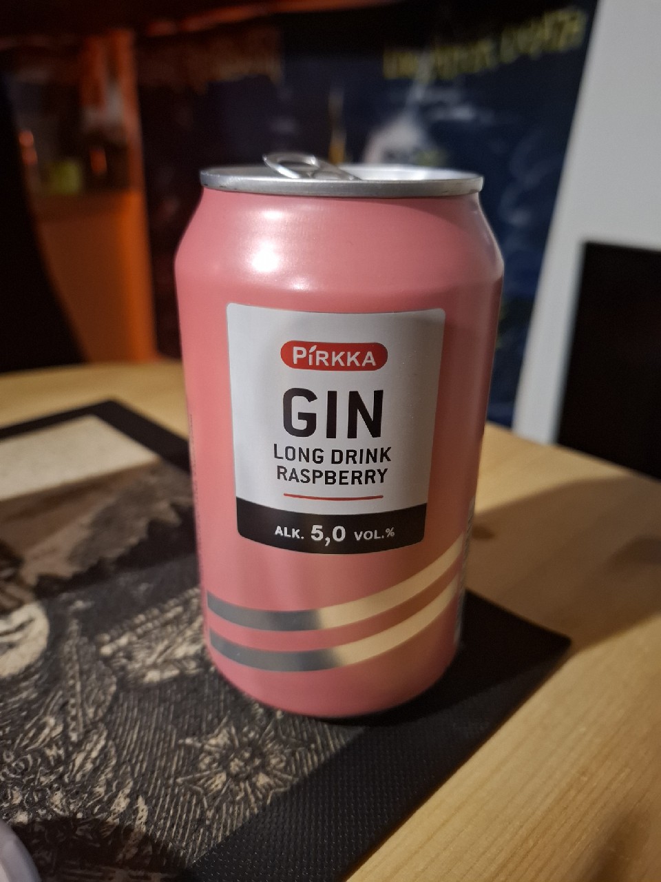 Pirkka GIN Raspberry Long Drink, Finland