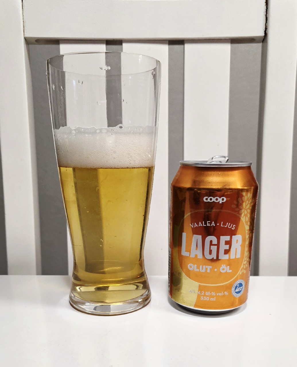 Coop Vaalea Lager 4.2%, Finland
