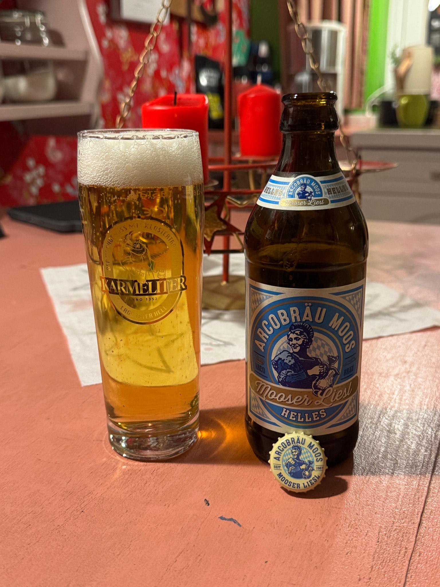 Mooser Liesl Helles, Arcobräu Gräfliches Brauhaus