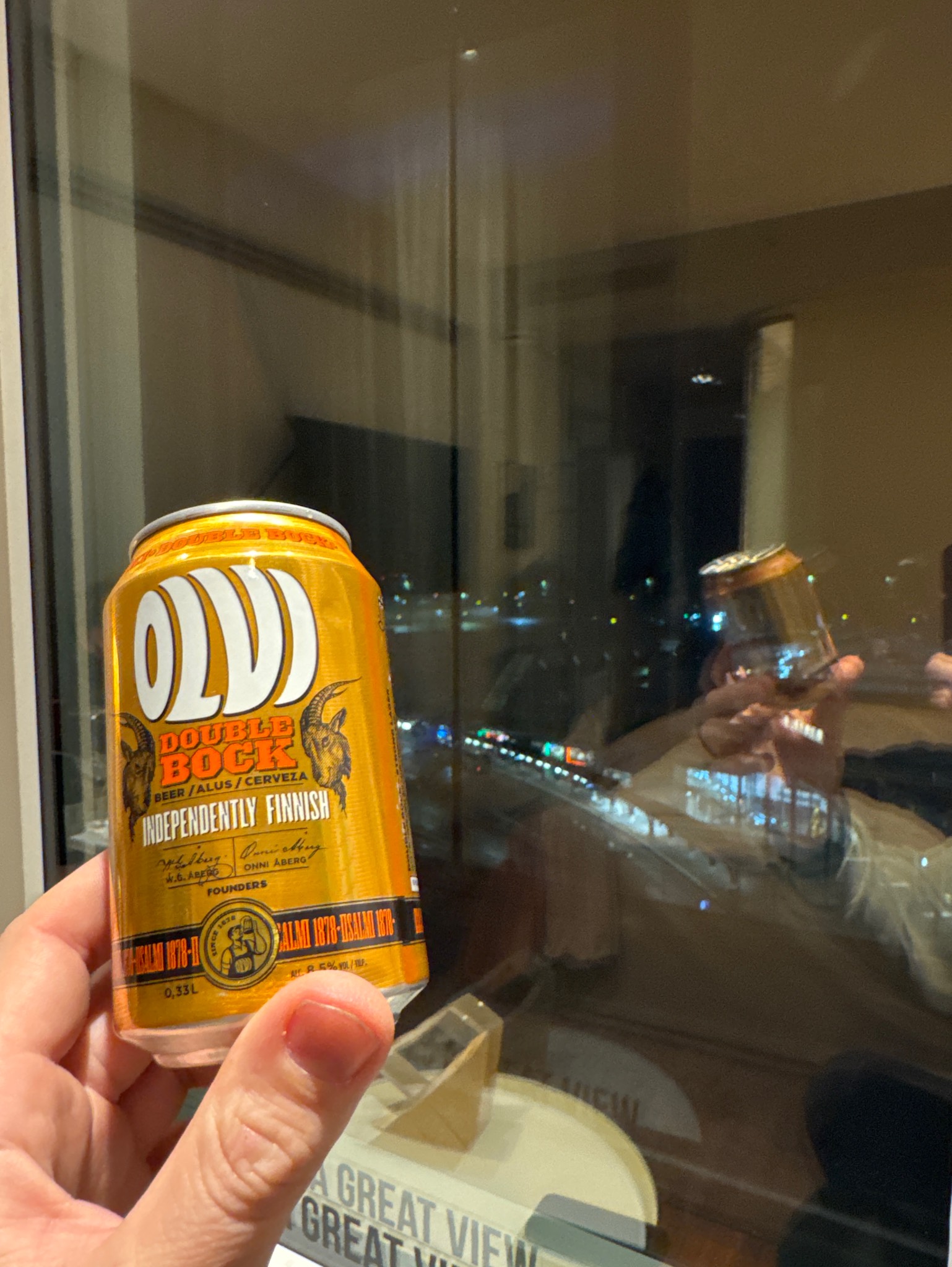 Olvi Tuplapukki 8.5%, Finland