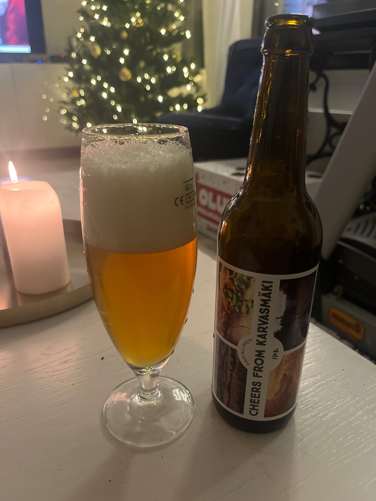 Cheers from Karvasmäki, Finland