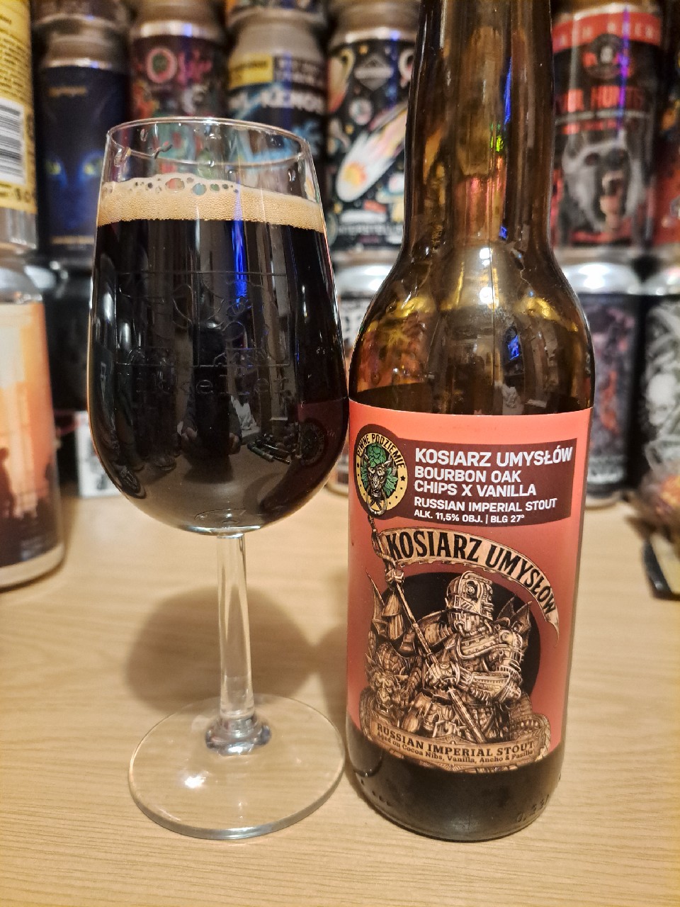Kosiarz Umysłów:Bourbon Oak Chips xVanilla, Piwne Podziemie