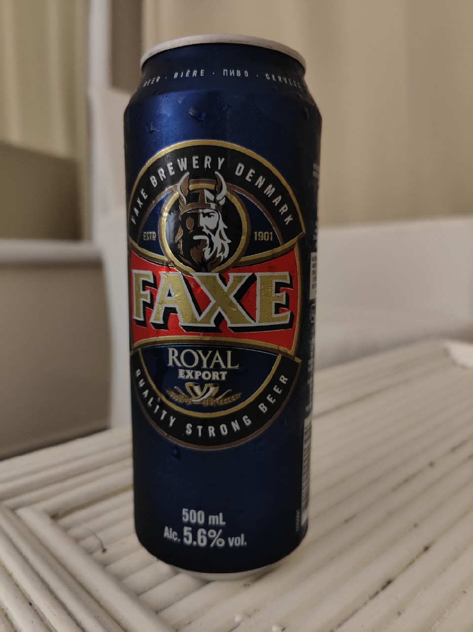 Faxe Royal Export, Denmark