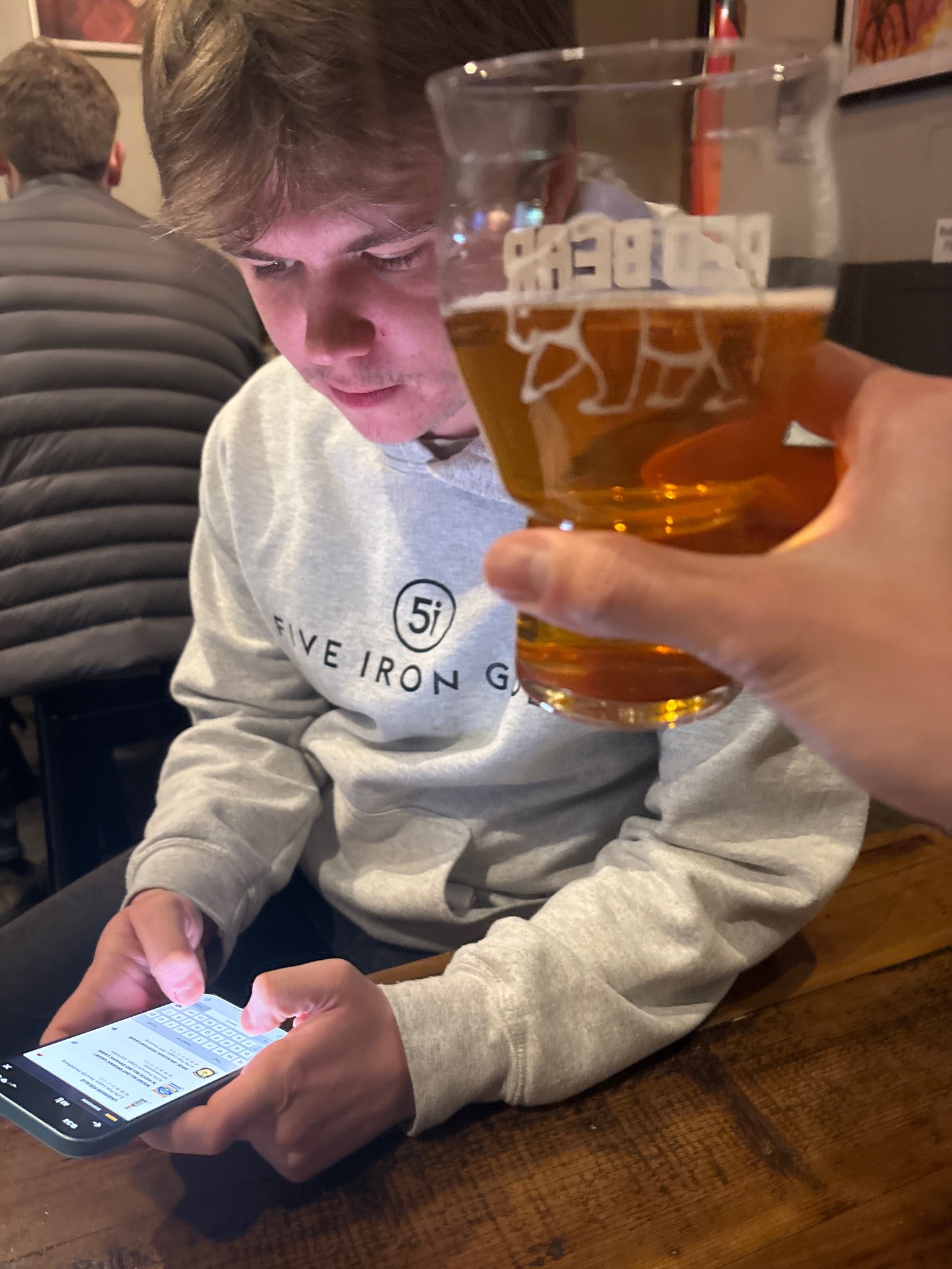 All hollows lager, Red Bear Brewing Company