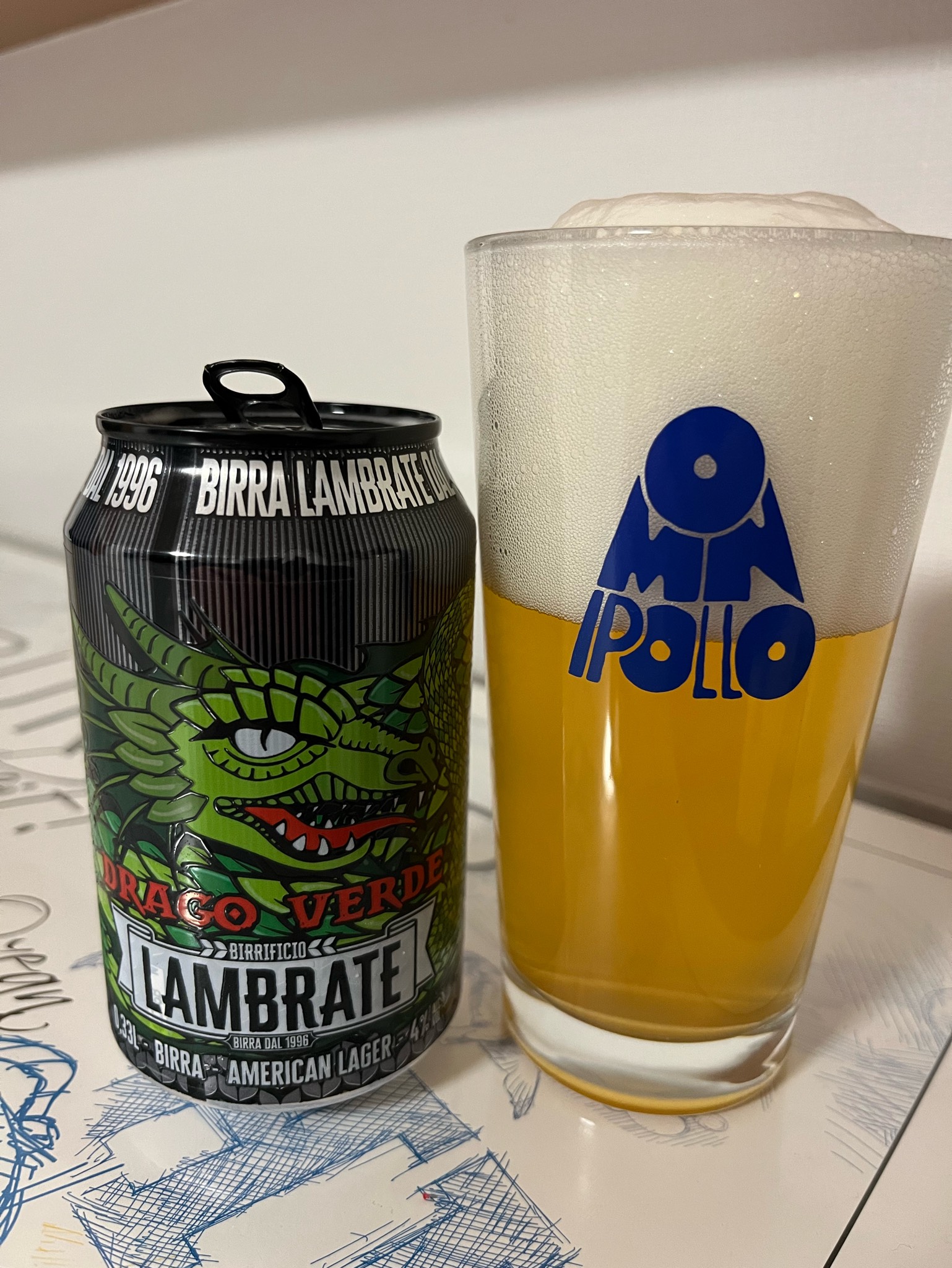 Drago verde, Birrificio Lambrate