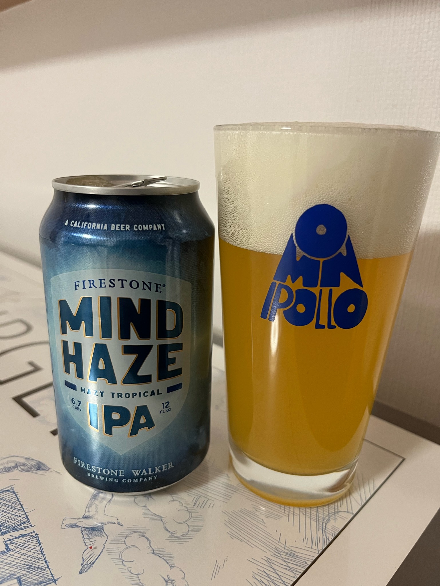 Mind Haze IPA, Firestone Walker Brewing (Duvel Moortgat)