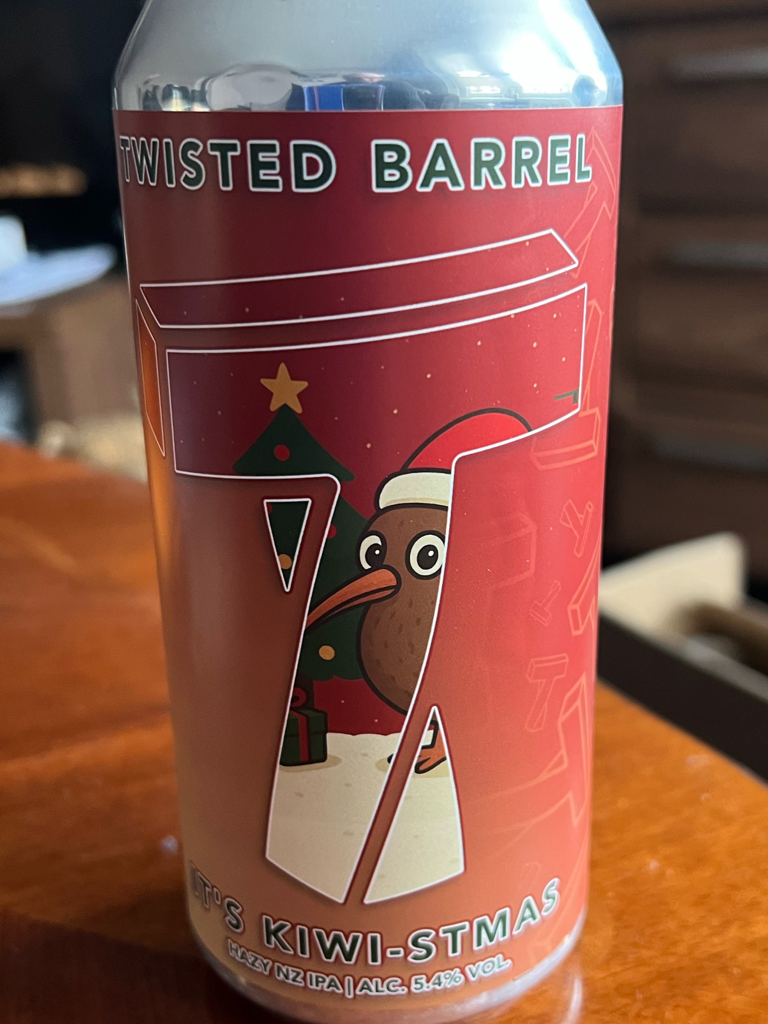 It's Kiwi-stmas, Twisted Barrel Ale Limited