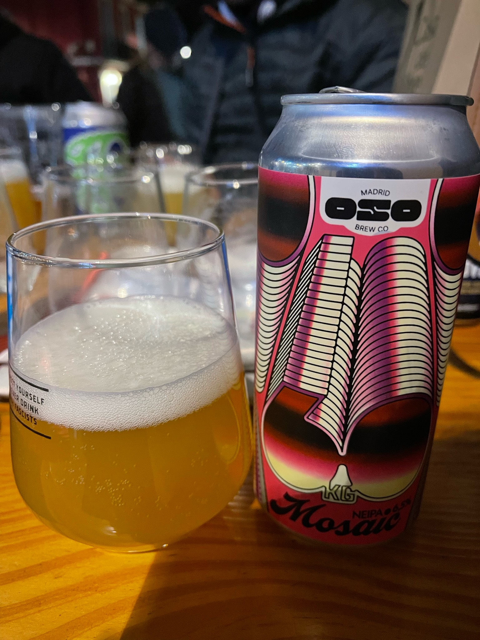 60kg mosaic, Oso Brew Co.