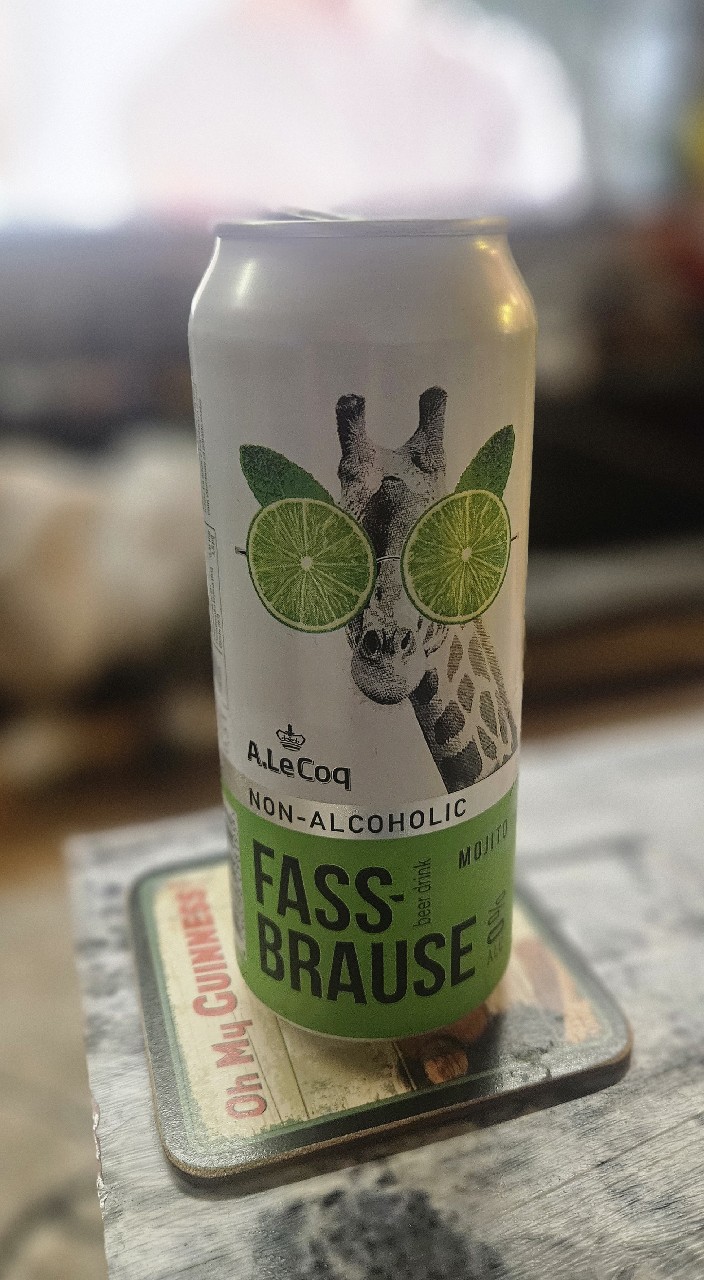 A. Le Coq Fassbrause 0,0 % Mojito, Finland