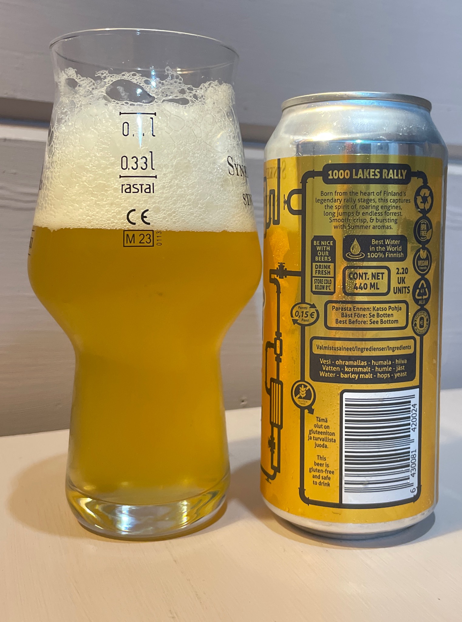 1000 Lakes Rally 5%, Mad Finn Brewing Co