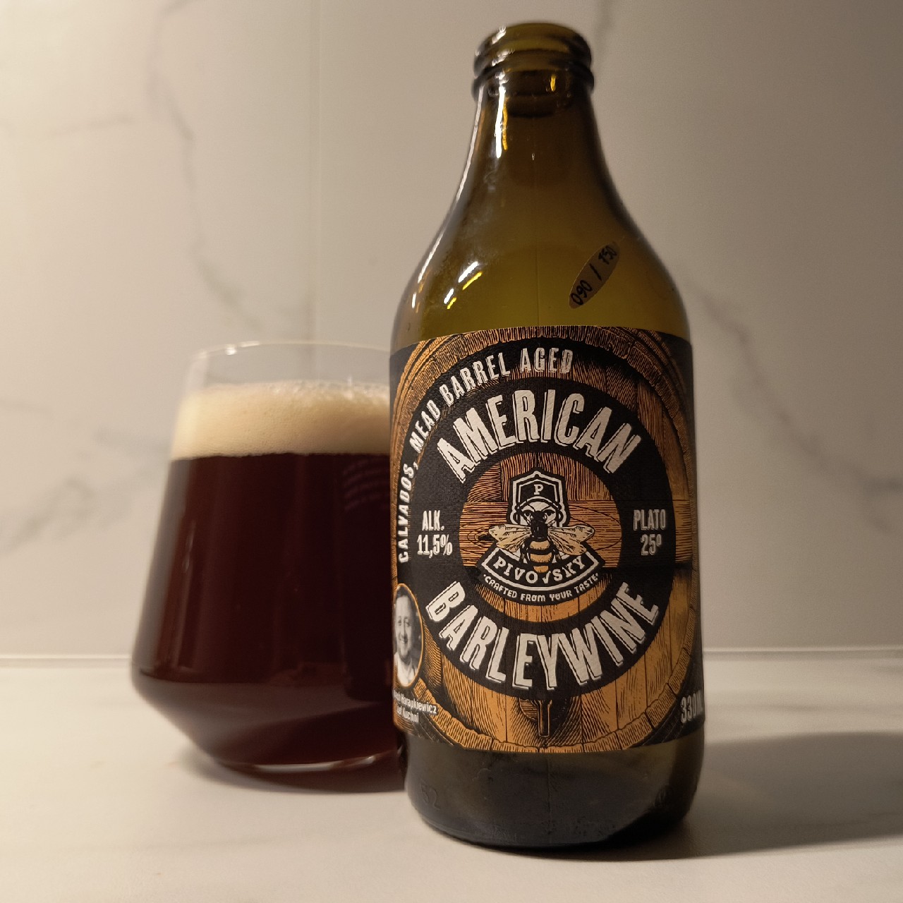 American Barley Wine: Calvados Mead Barrel Aged, Pivovsky