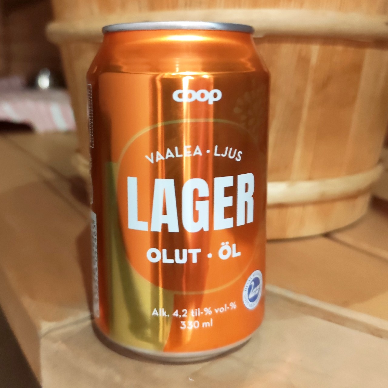 Coop Vaalea Lager 4.2%, Finland