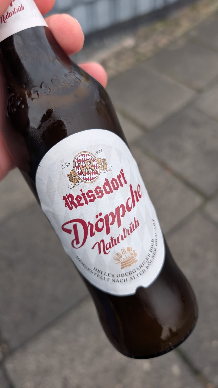 Reissdorf Dröppche Naturtrüb, Privat-Brauerei Heinrich Reissdorf