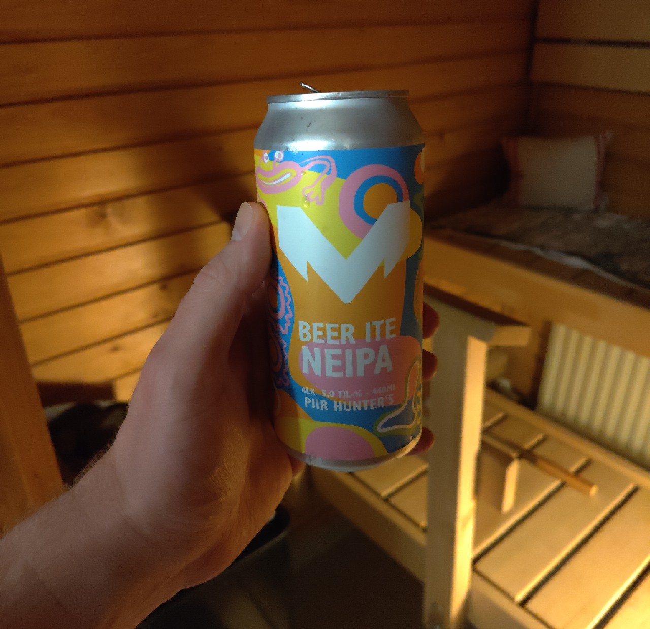 Mufloni Beer Ite NEIPA, Panimoravintola Beer Hunter's