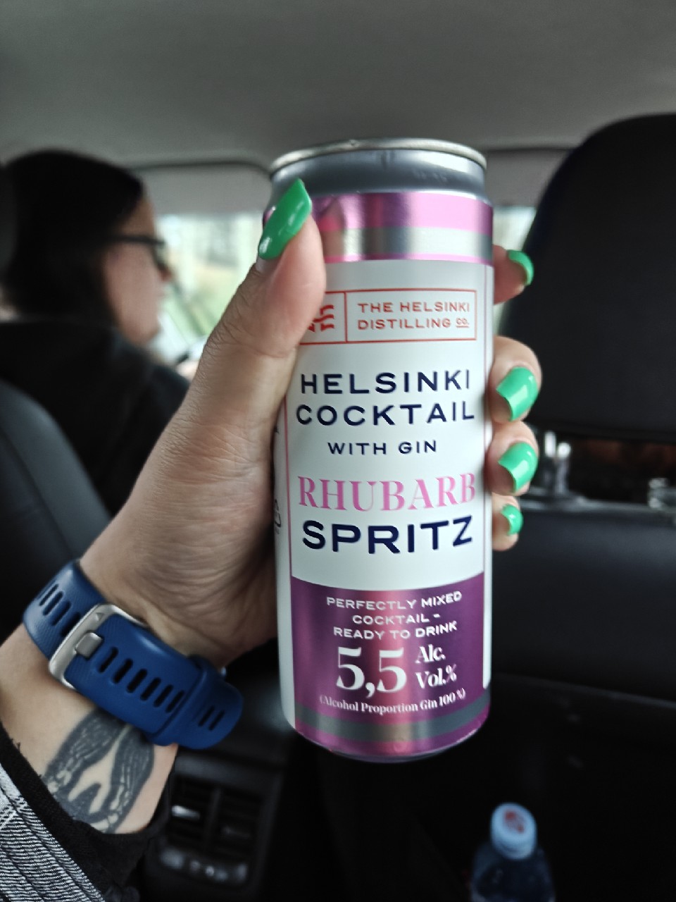 Helsinki Cocktail: Rhubarb Spritz, The Helsinki Distilling Co. (Olvi)