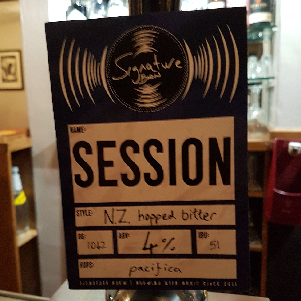 Signature Session, England