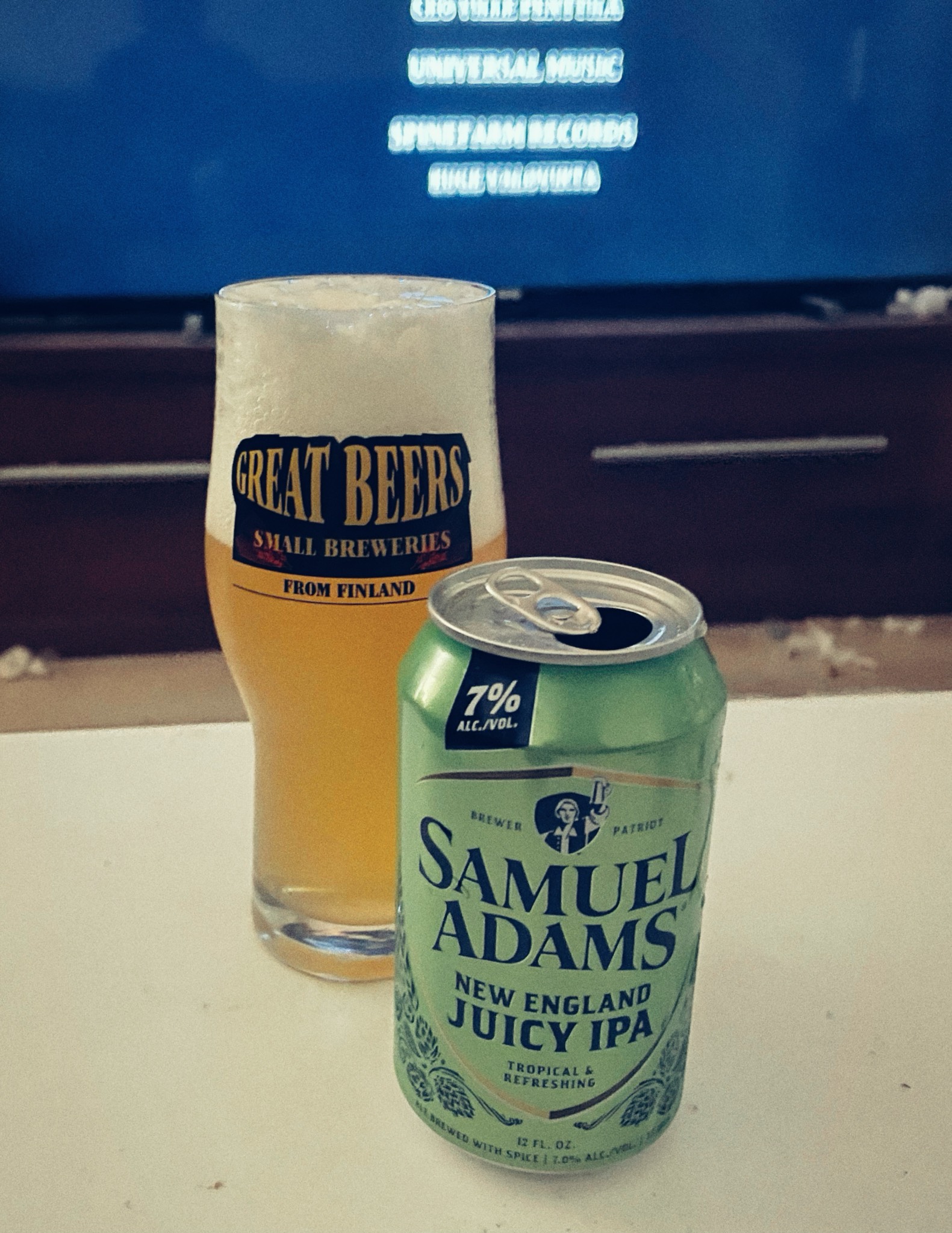 Juicy IPA, Samuel Adams (Boston Beer Company)