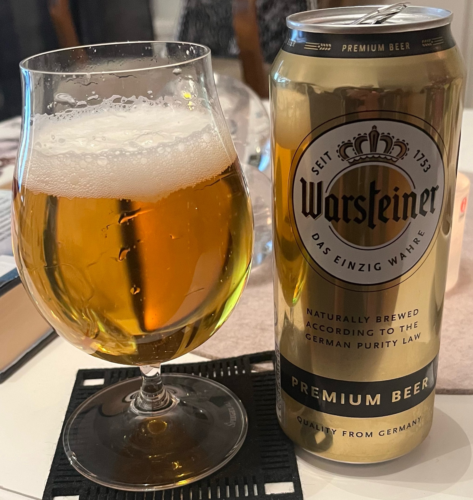 Warsteiner Pilsener / Premium Beer, Germany