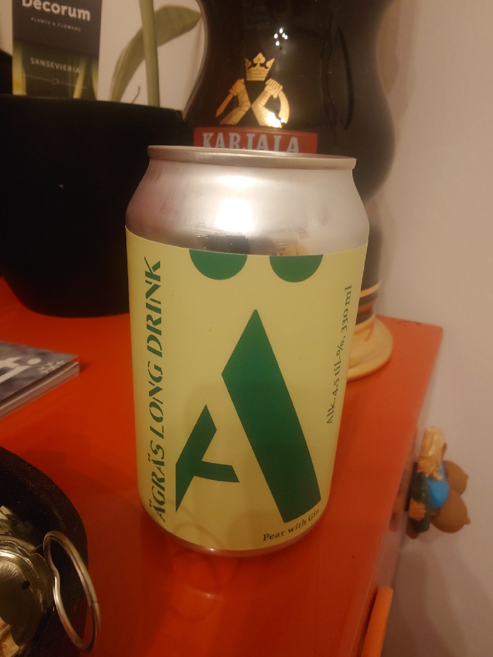 Ägräs Long Drink Pear with Gin, Finland