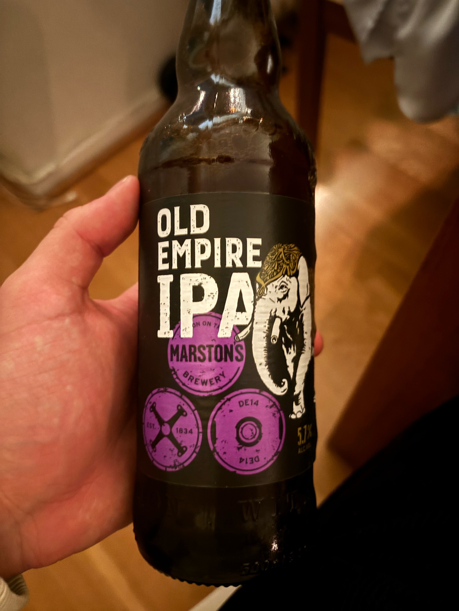 Old Empire IPA, Marston's Brewery