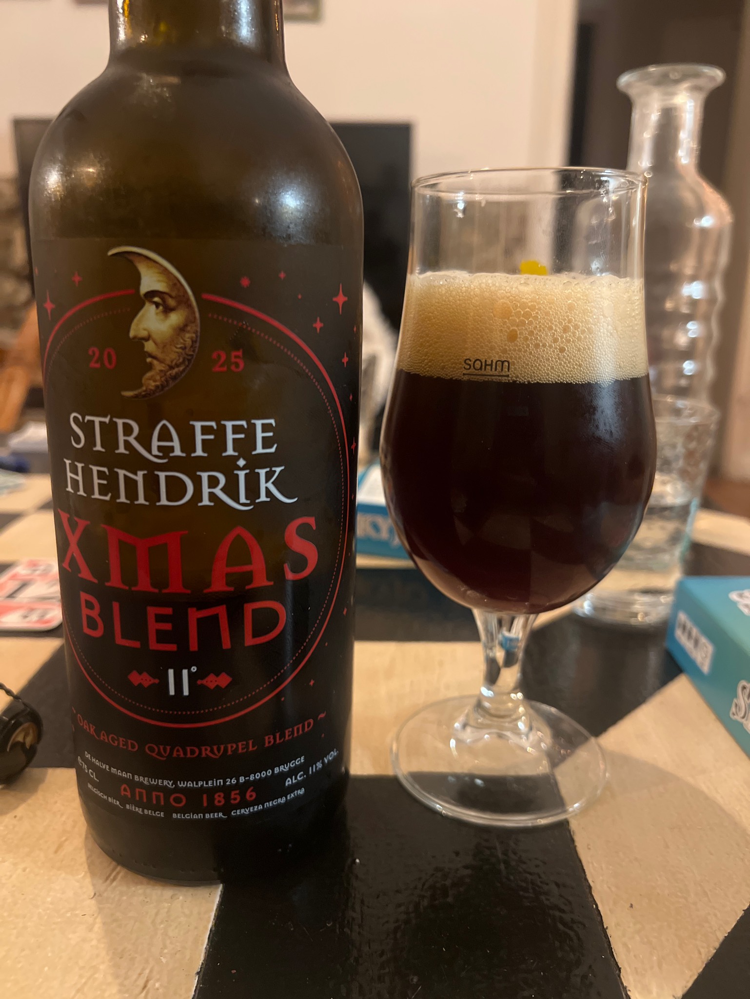 Straffe Hendrik Xmas Blend (2022), Brouwerij De Halve Maan