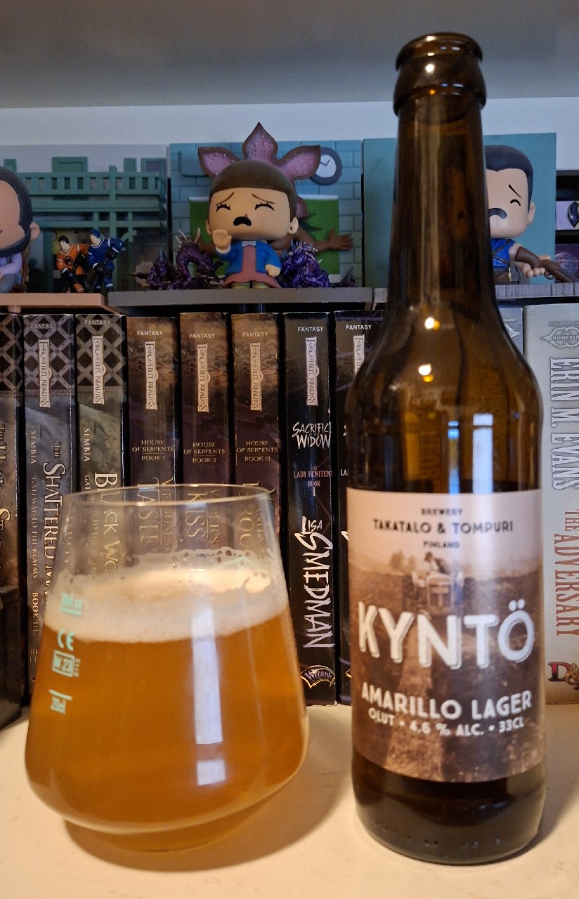 Kyntö Amarillo Lager, Takatalo & Tompuri Brewery