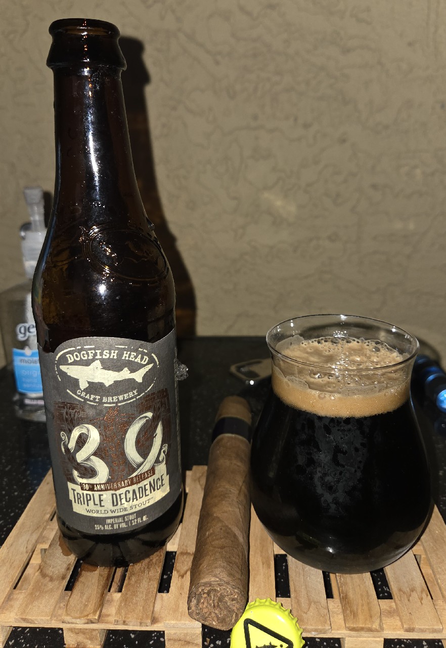 Triple Decadence 30th Aniversary, Dogfish Head Craft Brewery