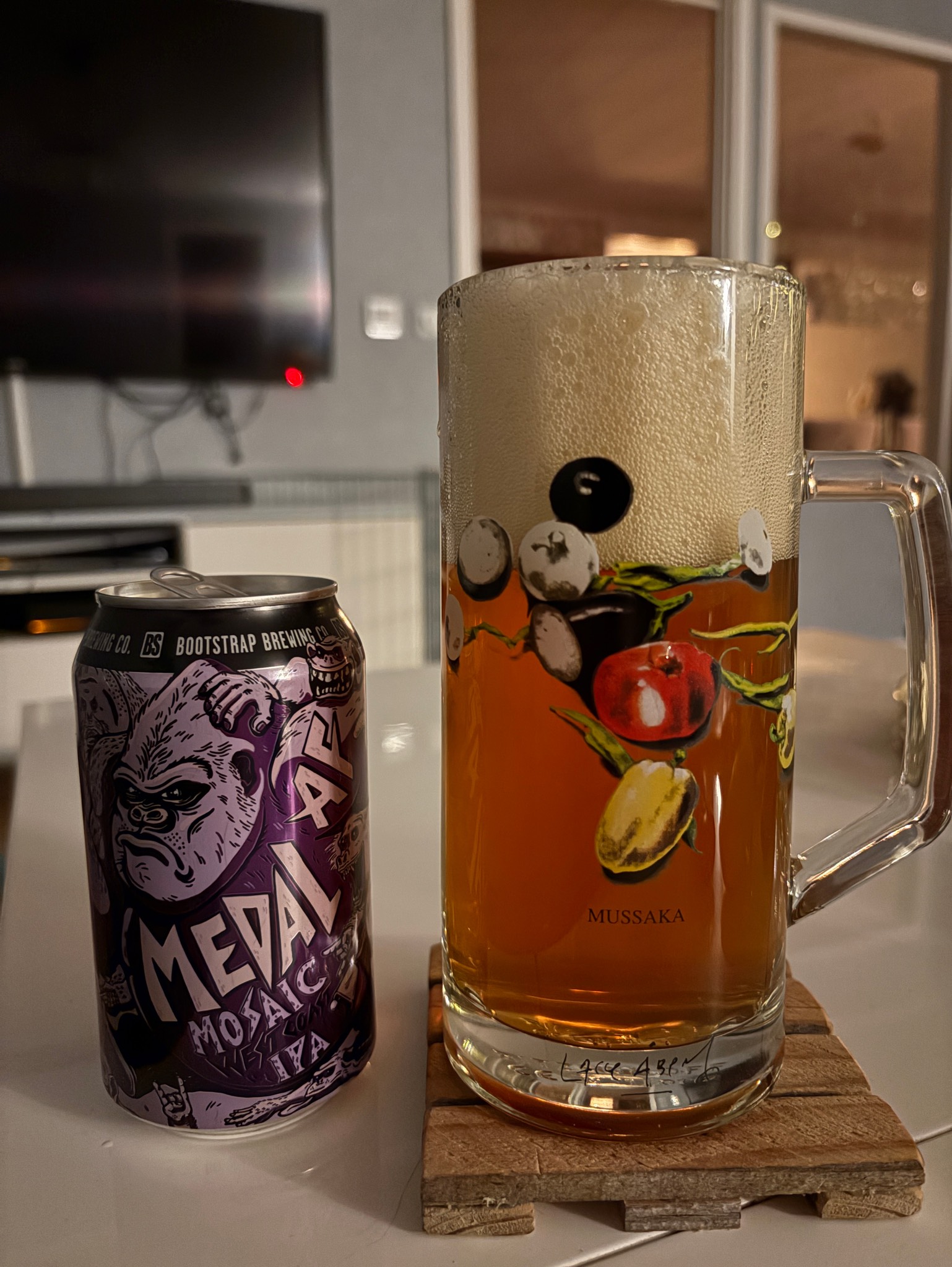 MEDAL AF Mosaic IPA, Bootstrap Brewing