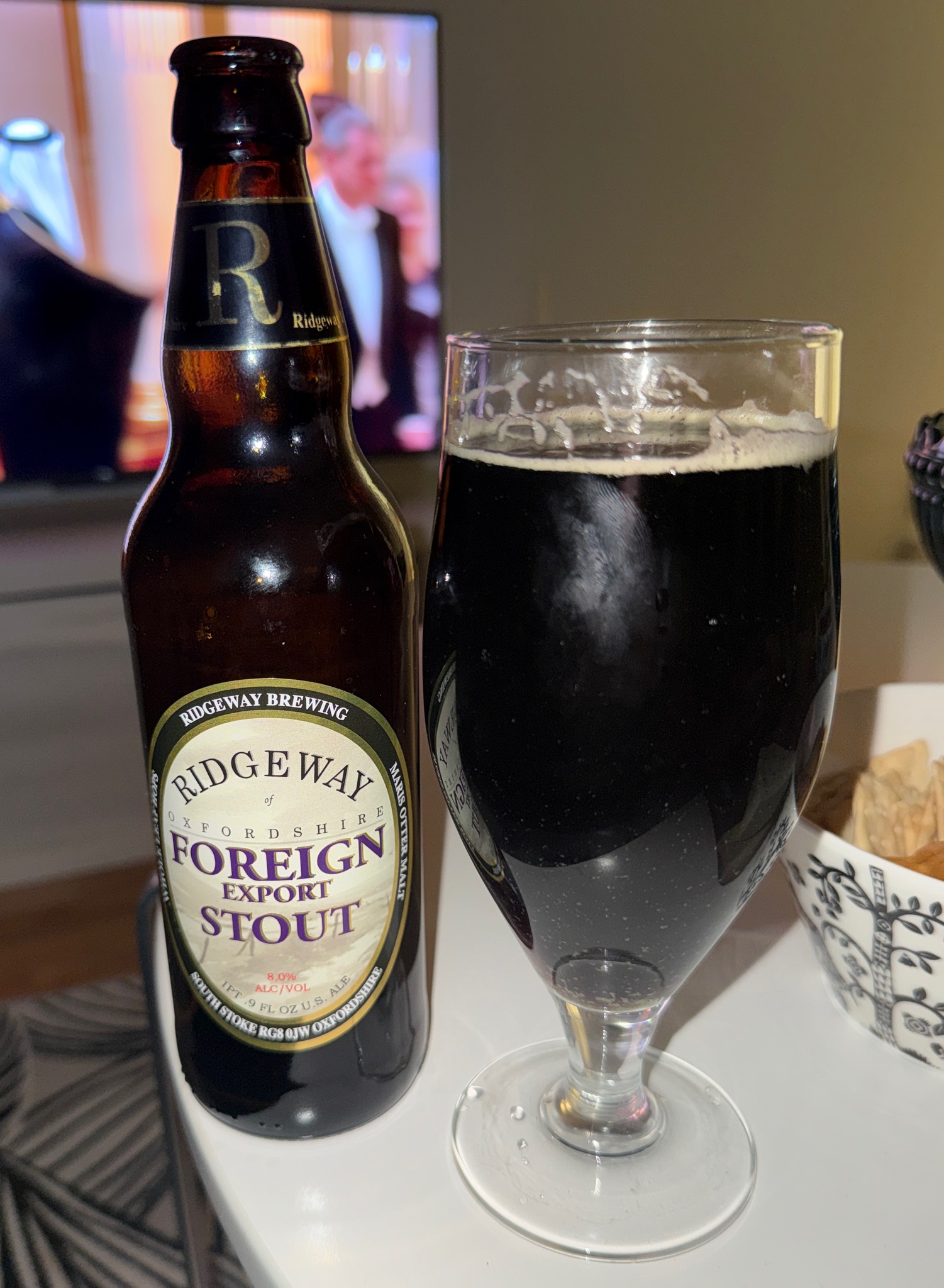 Foreign Export Stout, Ridgeway Brewing