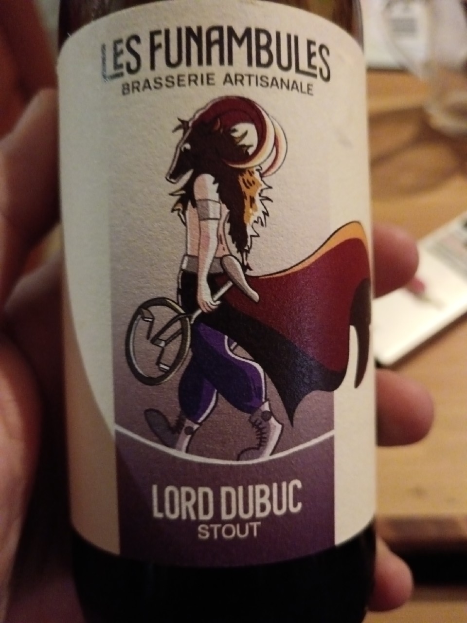 Lord Dubuc, Microbrasserie Les Funambules
