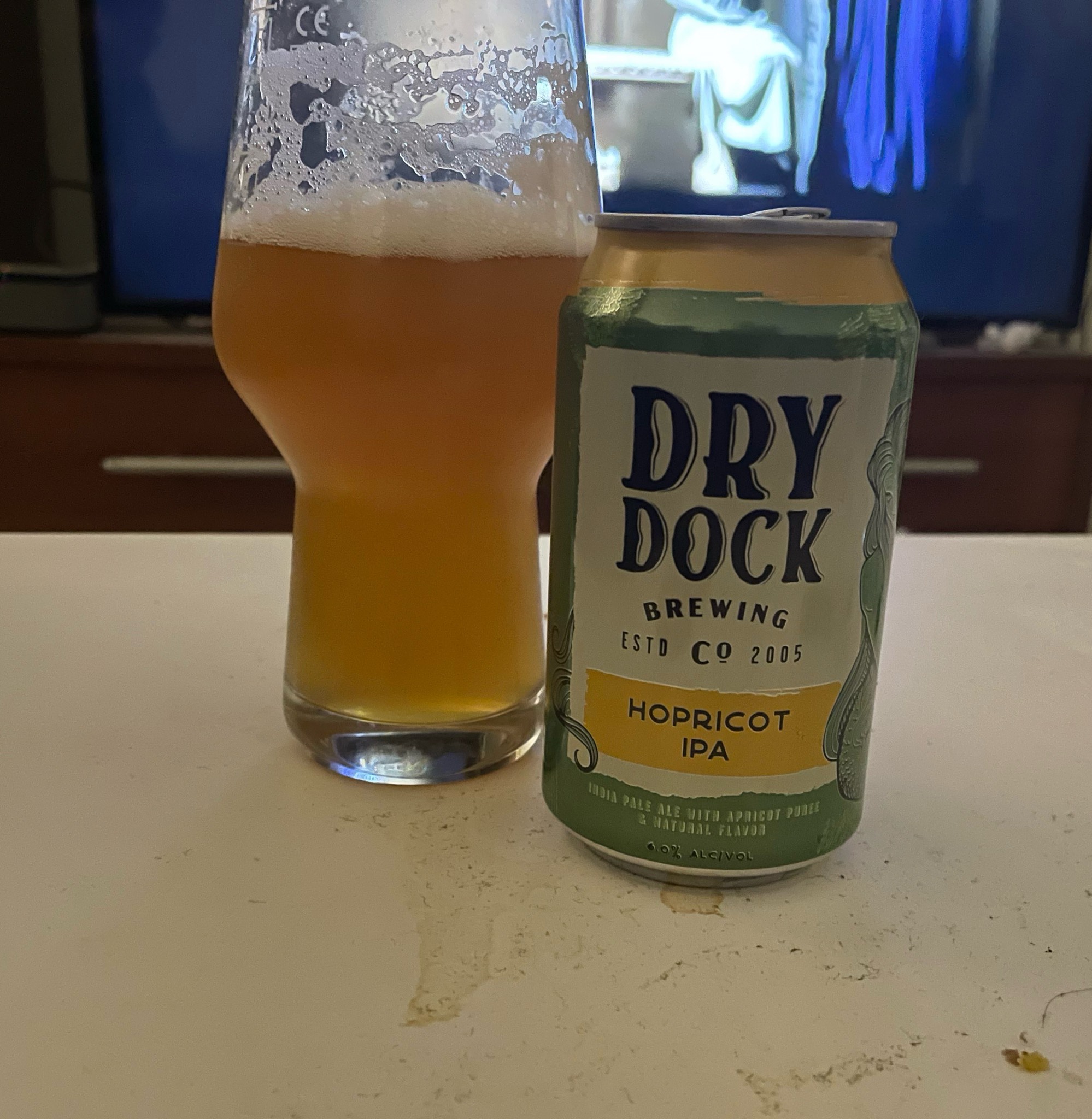 Hopricot IPA, Dry Dock Brewing Company