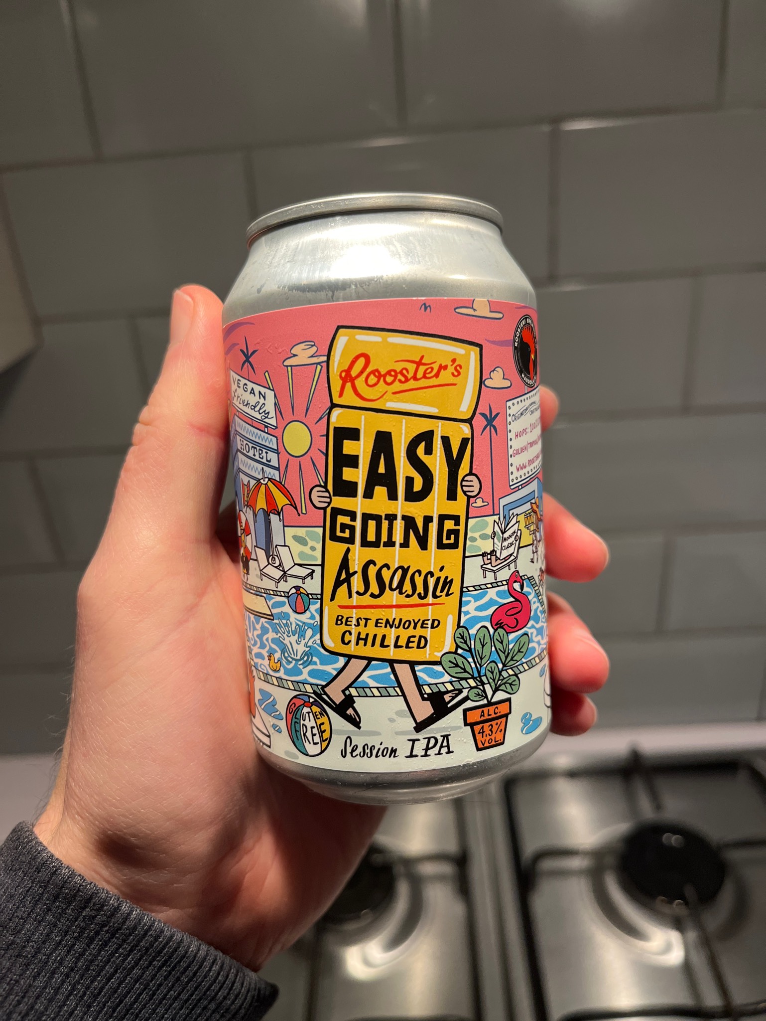 Easy-Going Assassin, Rooster's Brewing Co.
