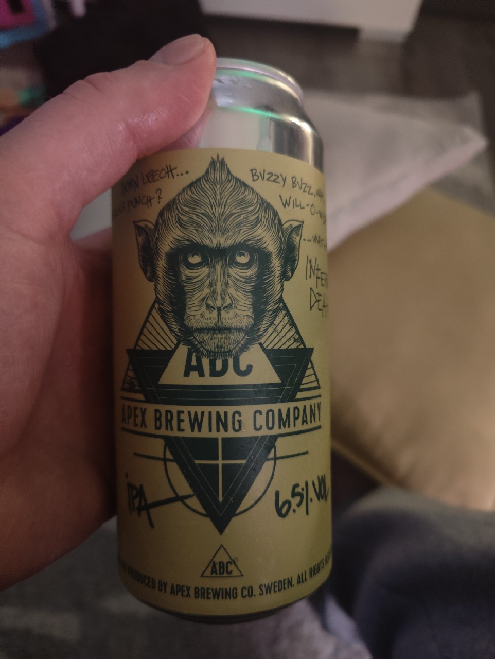 TIDAL SURGE IPA, Apex Brewing Company