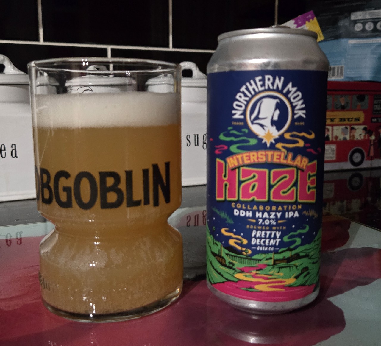 Interstellar haze, England