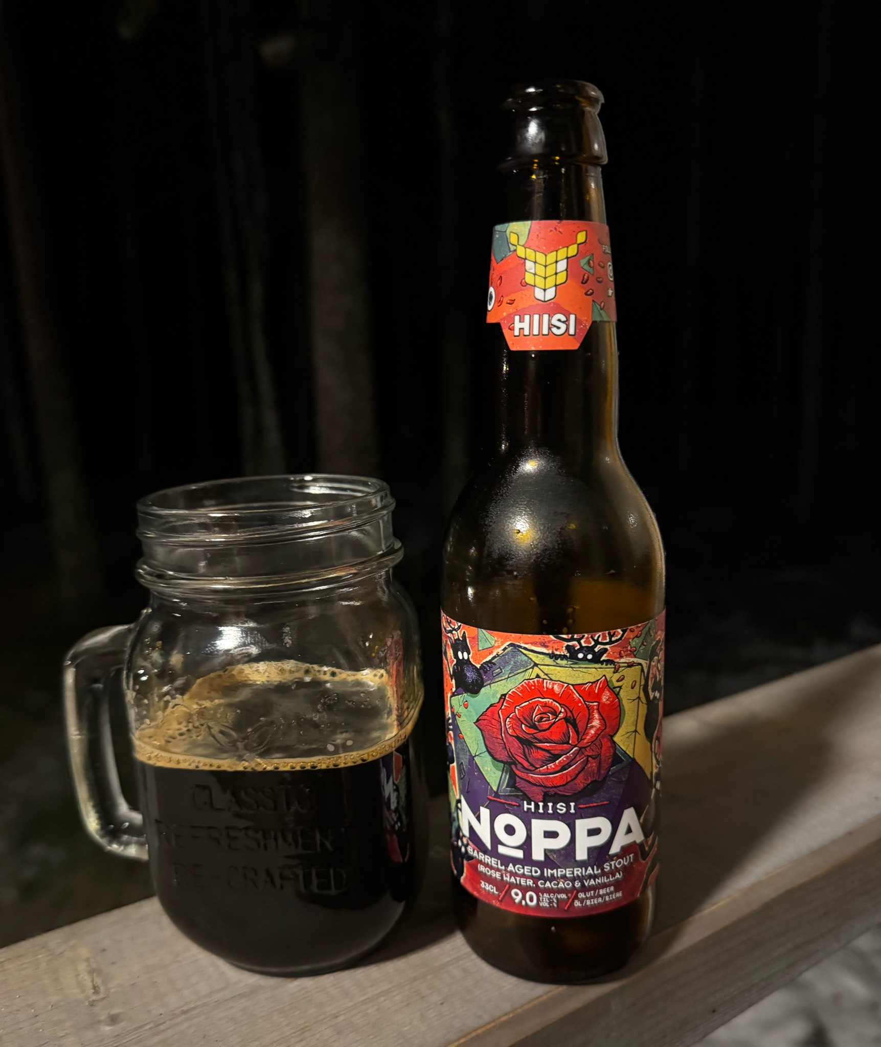 Noppa Imperial Stout (Barrel Aged Random Series), Panimo Hiisi