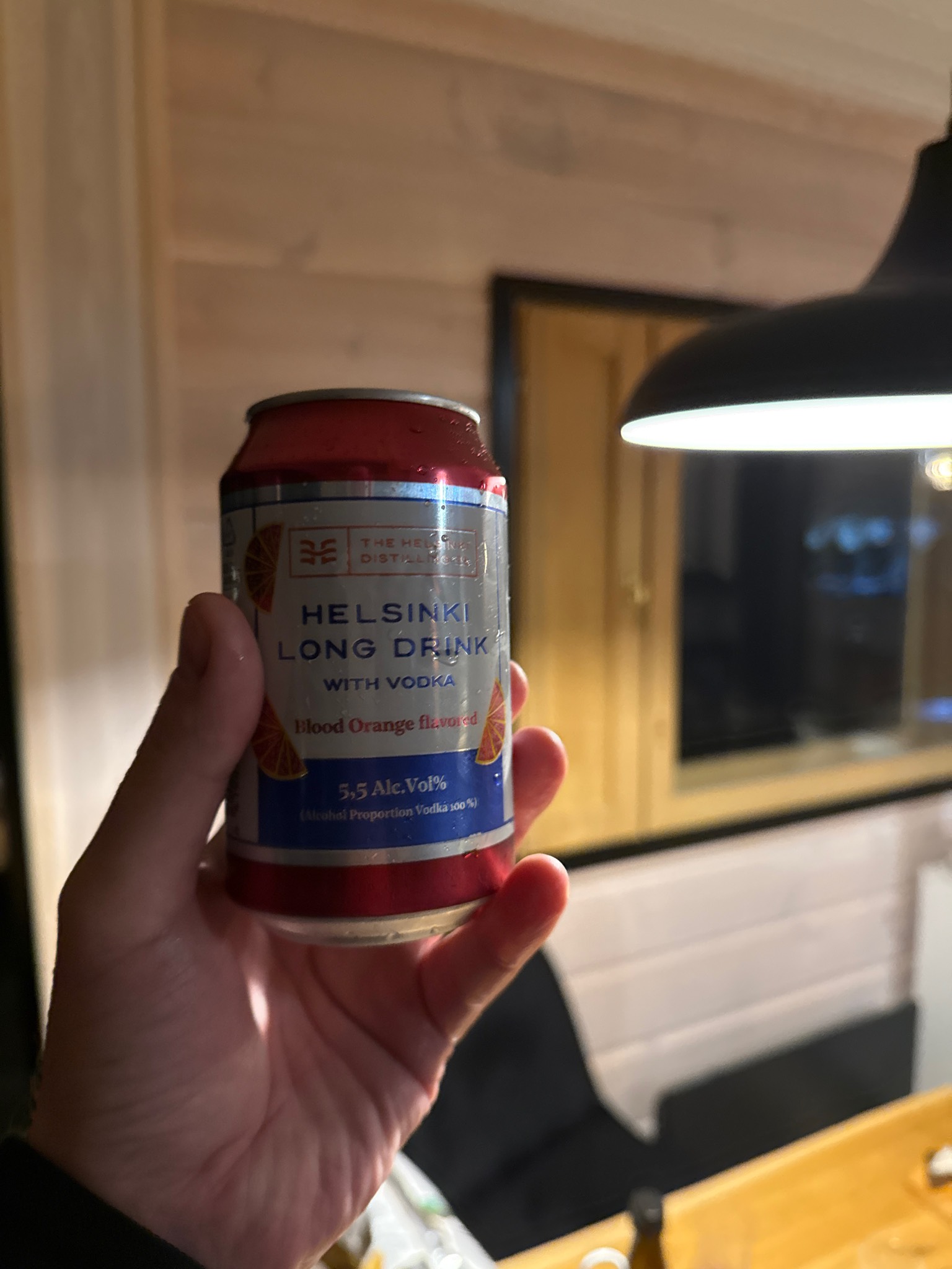 Helsinki Long Drink: Vodka & Blood Orange, The Helsinki Distilling Co. (Olvi)