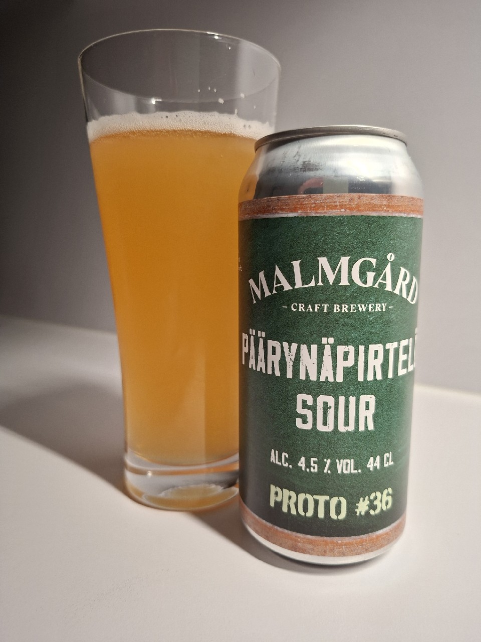 Proto #36 Päärynäpirtelö Sour, Malmgårdin Panimo