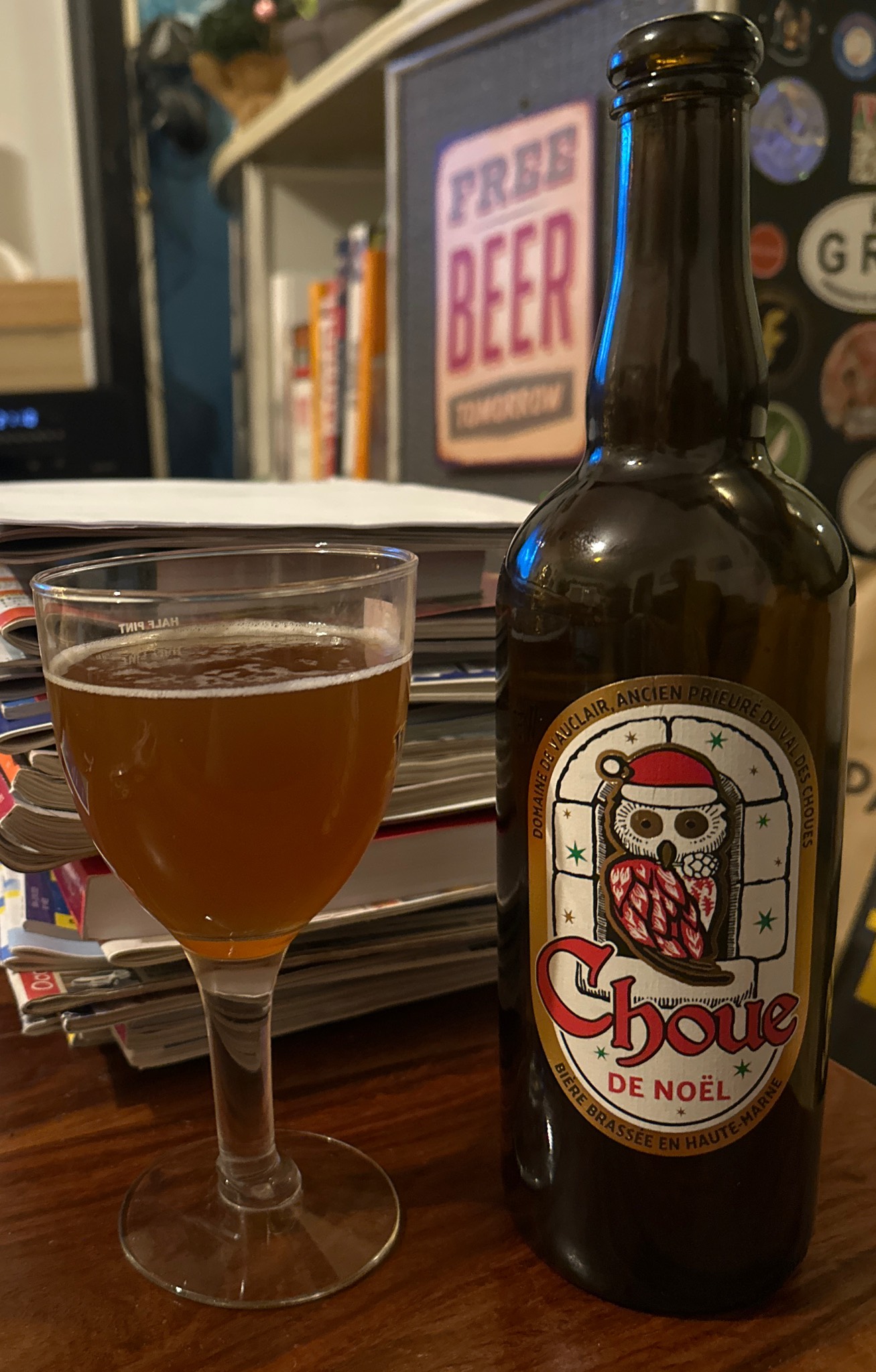 Choue De Noël, Brasserie De Vauclair (La Choue)