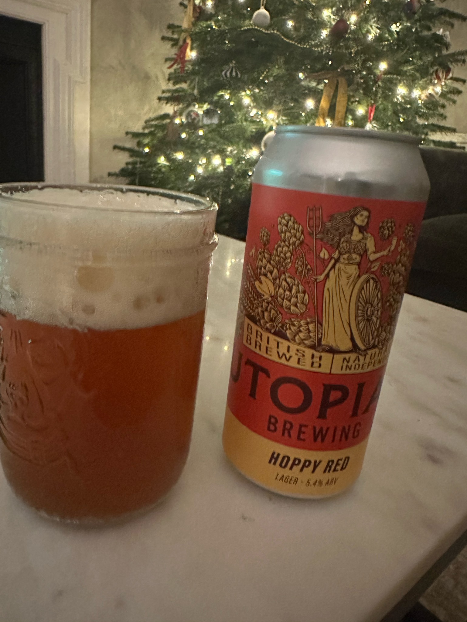 Hoppy red, Utopian Brewing Ltd.