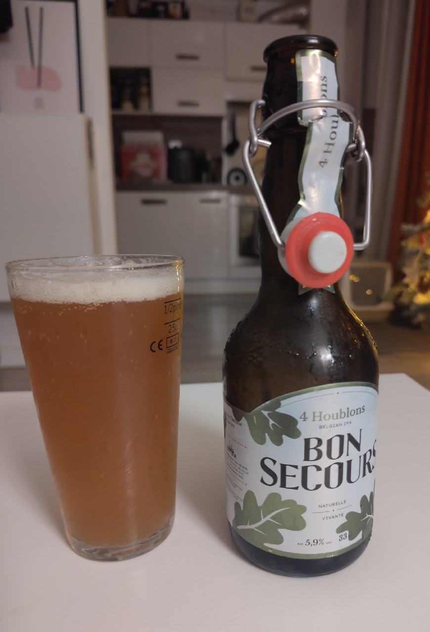 Bon Secours 4 Houblons, Brasserie Caulier