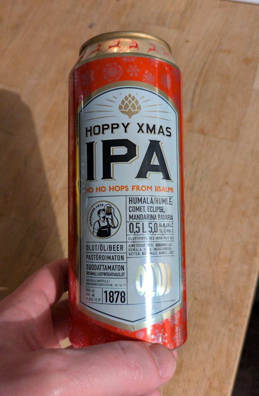 Hoppy Xmas IPA, Finland