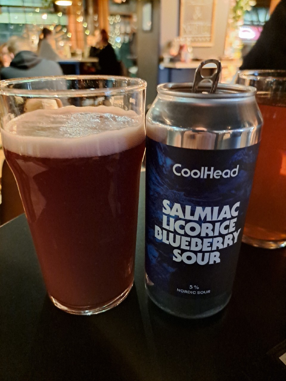 salmiac licorice blueberry sour, CoolHead Brew
