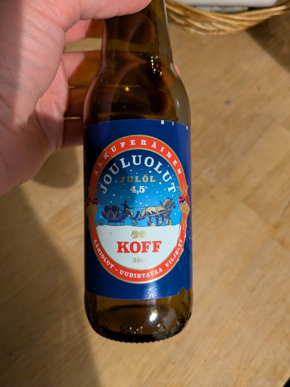 Sinebrychoff Jouluolut 4.5%, Finland