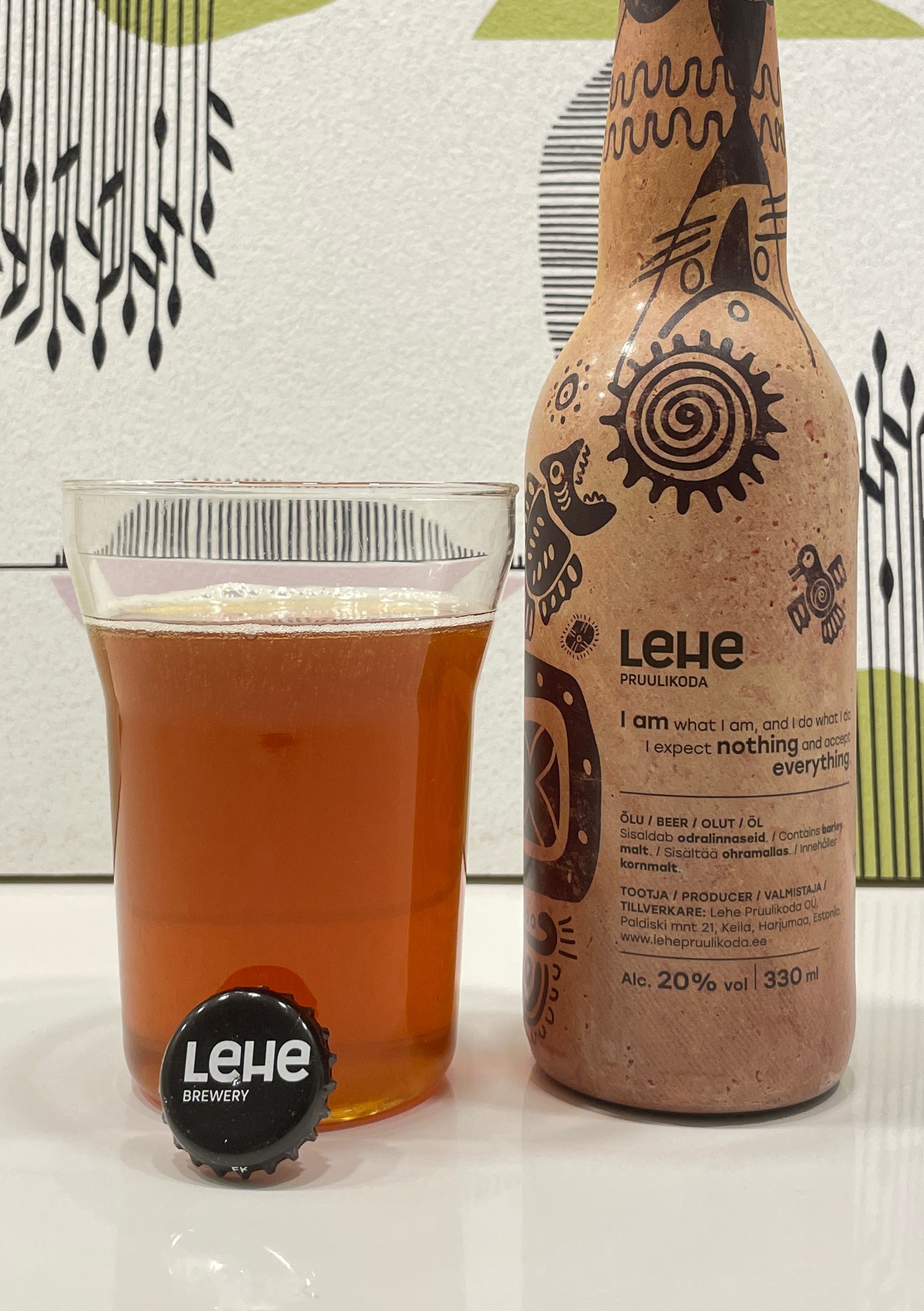 I Am What I Am, Lehe Pruulikoda