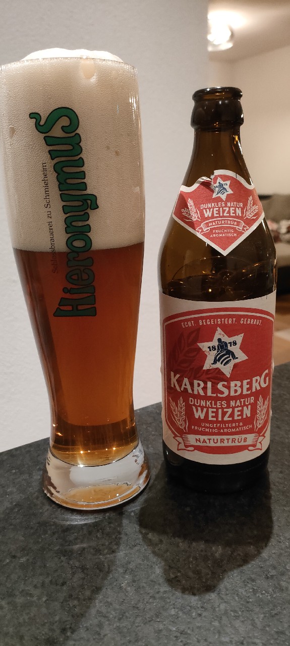 Karlsberg Dunkles Natur Weizen, Karlsberg Brauerei